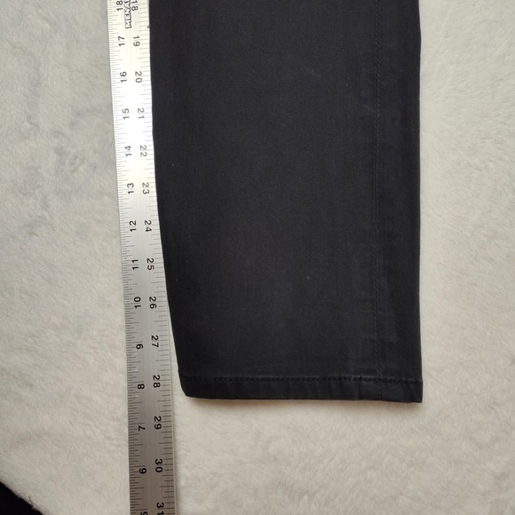 AG Everett Jeans Mens 29x29 Black Dark Wash Slim Straight Stretch Denim Pants - Picture 9 of 12